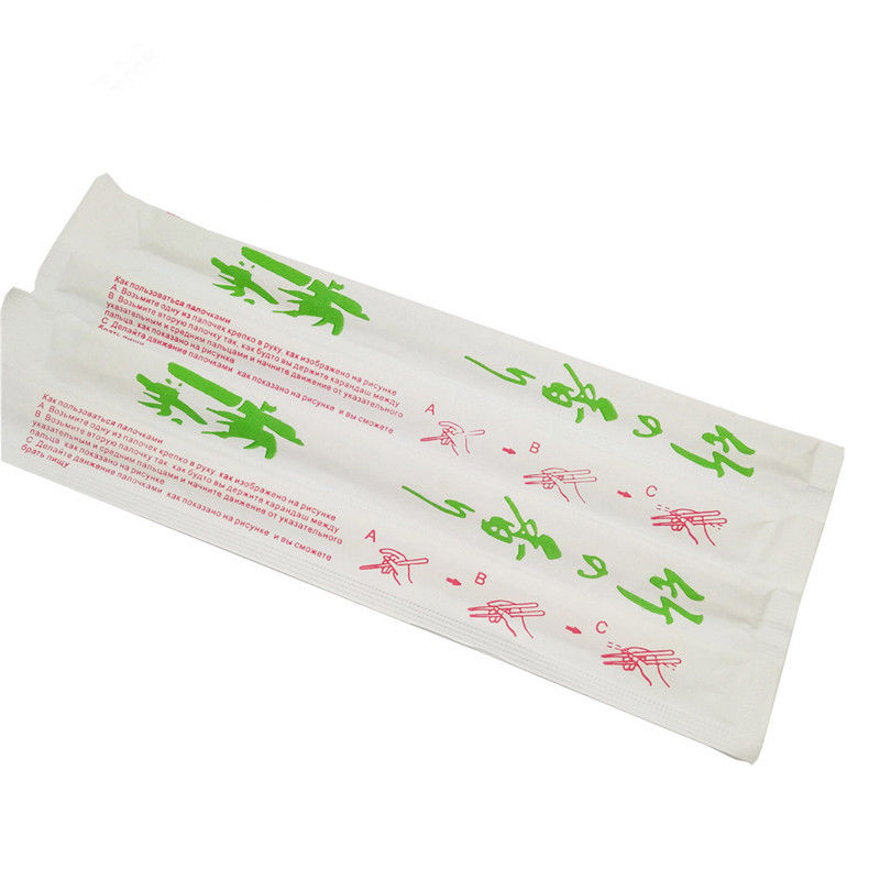 Bastoncini di bambù 24cm di lunghezza 21cm 23cm eliminabili con imballaggio di carta