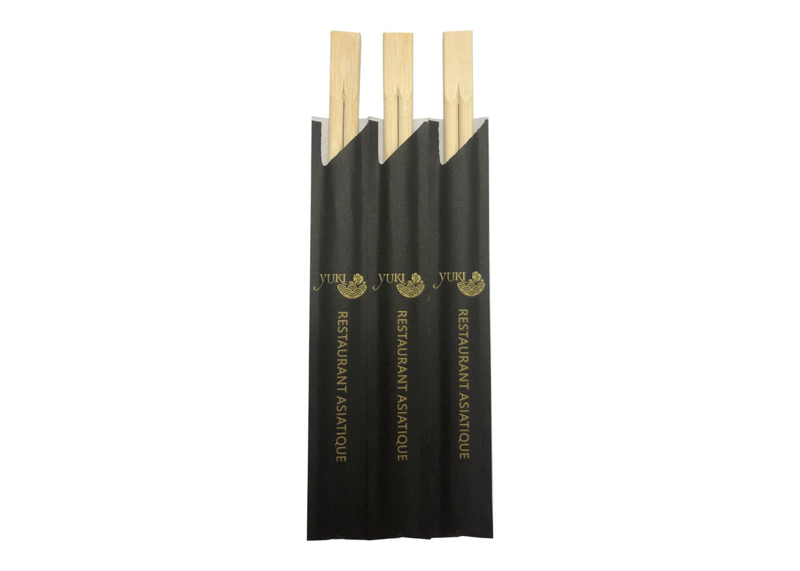 Bastoncini eliminabili di bambù naturali dei gemelli di spessore 5.0mm