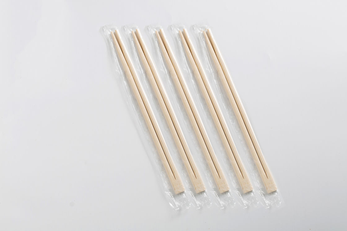 OPP che imballa il nodo gemellato di Mao Bamboo Chopsticks Disposable With, bastoncini nudi