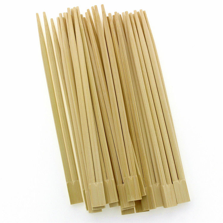 Bastoncini eliminabili naturali di Mao Bamboo del quadrato con la manica di plastica