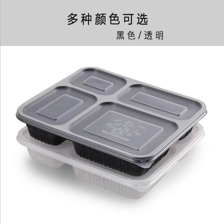 Contenitore di alimento eliminabile Microwavable dei pp 500 650 750 1000ml