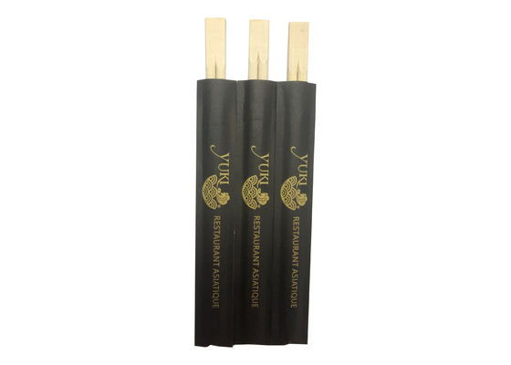 bastoncini di bambù dei gemelli di 21cm per il mezzo imballaggio di carta dei sushi