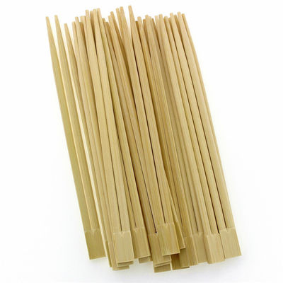Bastoncini eliminabili naturali di Mao Bamboo del quadrato con la manica di plastica